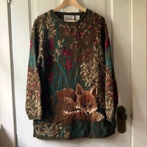 Portraits by Northern Isles Fox Sweater in L and XL